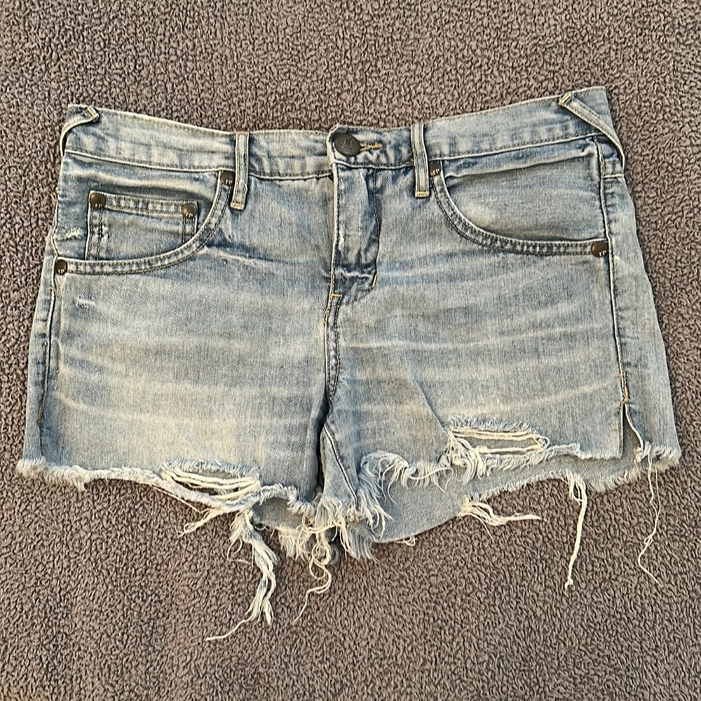 Free People Denim Shorts